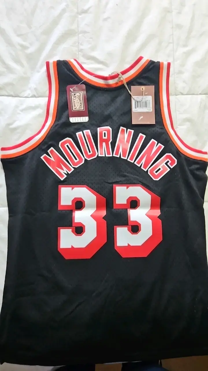 Camiseta NBA original Miami Alonzo Mourning - 4