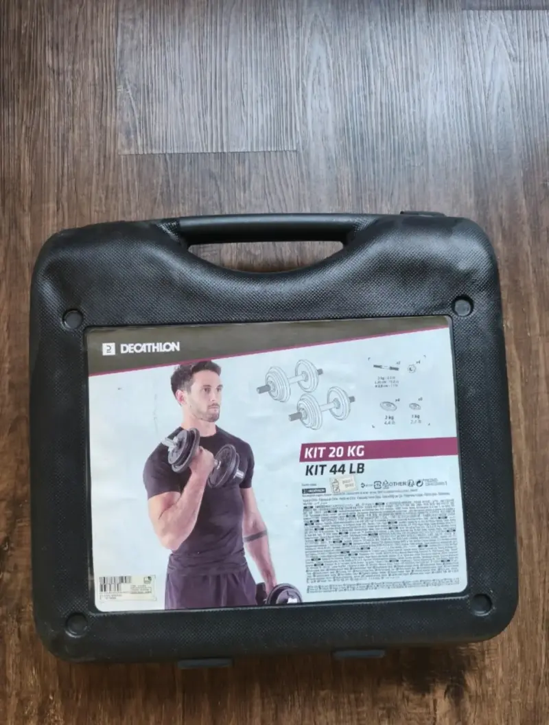 Kit de Mancuernas 20 kg con Estuche - 2