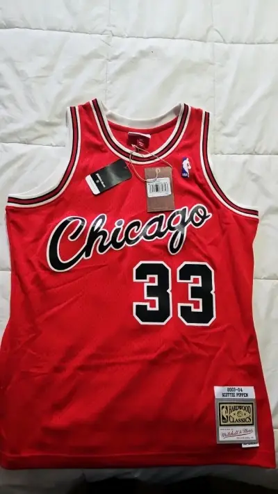 Camiseta NBA originalChicago Bulls Scottie Pippen - miniatura 1