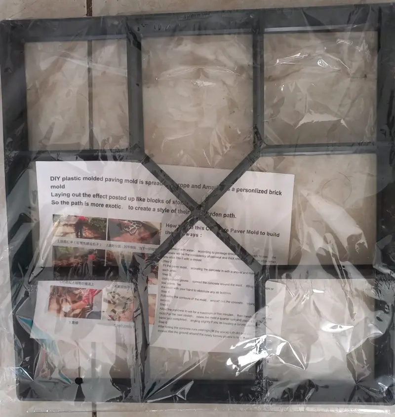 Molde de Plástico para cemento DIY