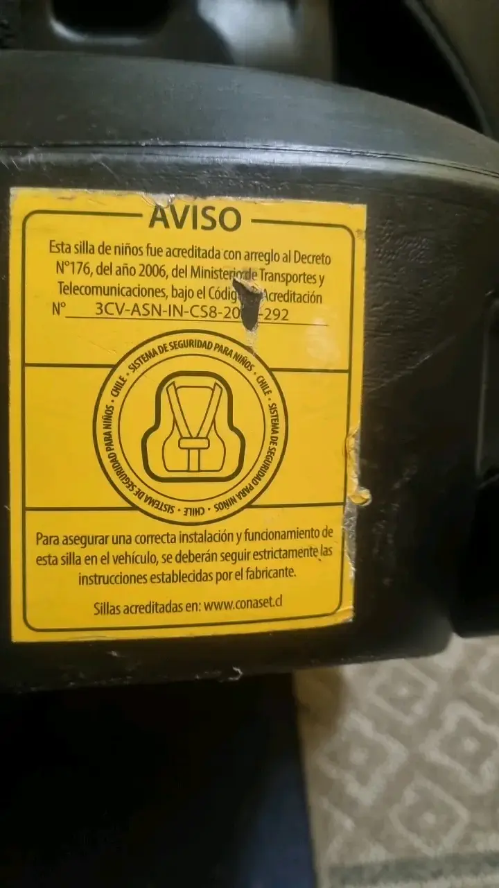 Silla de Auto Infanti One Isofix Negra - 3