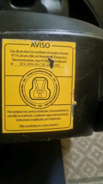 Silla de Auto Infanti One Isofix Negra - miniatura 3