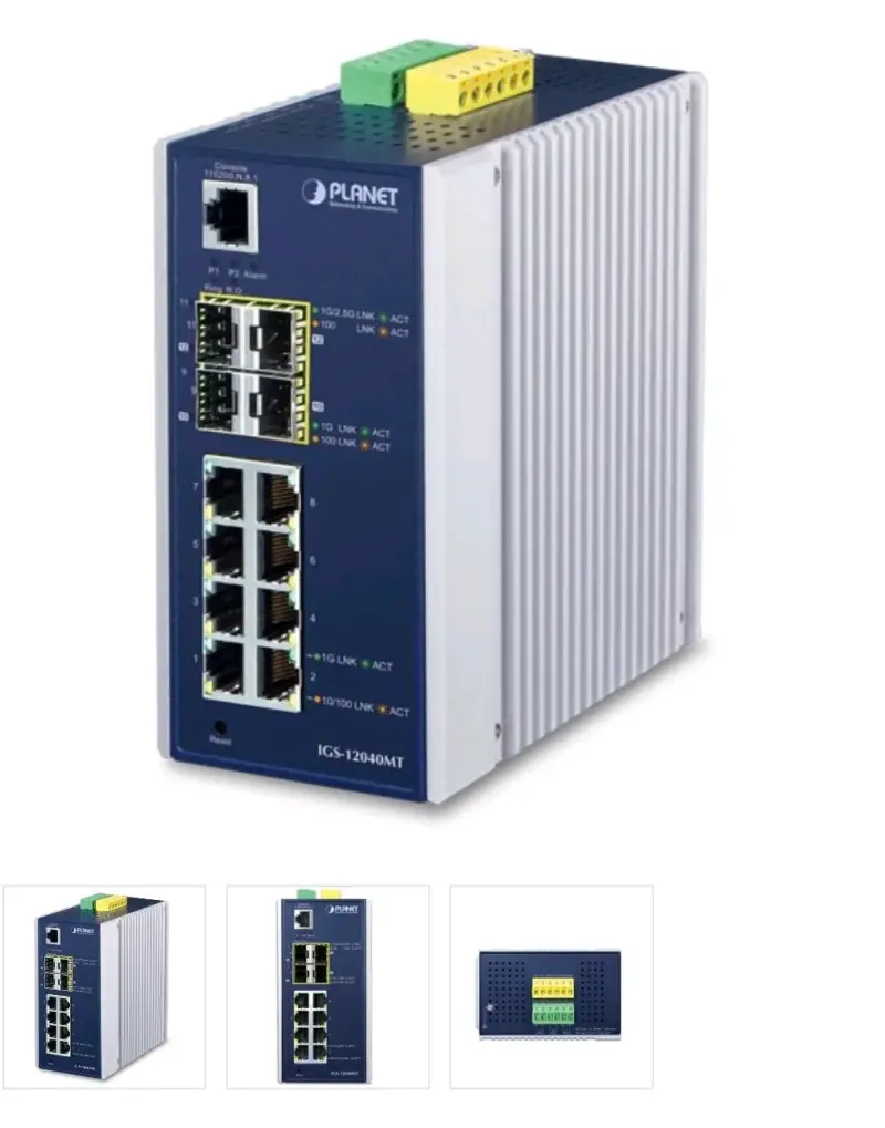 Switch industrial Planet IGS-12040MT - 3