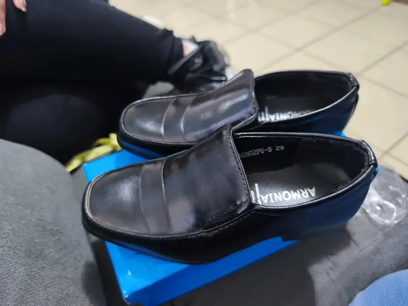 Zapatos de vestir negros para niño talla 29 - 2