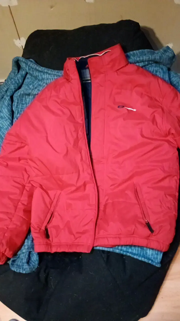 Chaqueta Reebok roja para hombre - 1