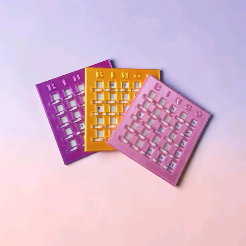 Cartón de Bingo profesional pack de 10u. - 1