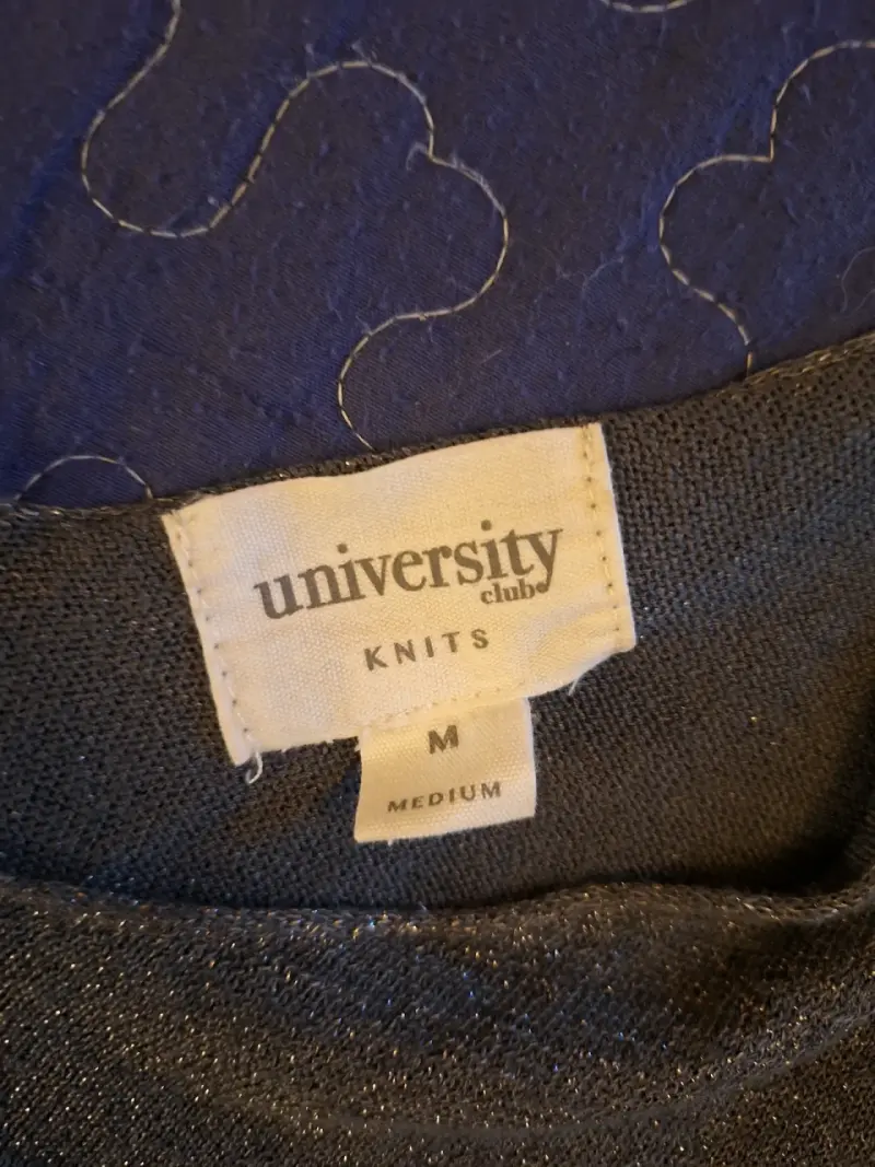 Top sin mangas gris University Club talla M - 2