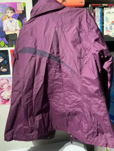 Chaqueta Impermeable Morada Columbia para Mujer - miniatura 1