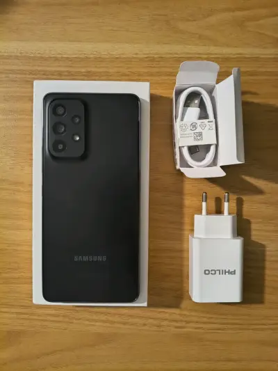 Samsung Galaxy A53 5G con cargador y cable - miniatura 2