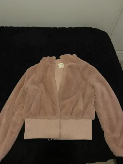 Chaqueta de felpa reversible para mujer - miniatura 1