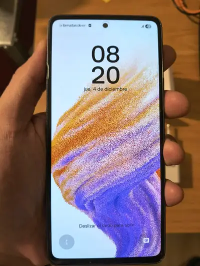 Samsung Galaxy A53 5G con cargador y cable - miniatura 4