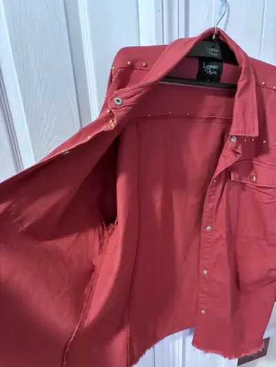 Chaqueta camisera con tachas Lorenzo di Ponti - miniatura 4