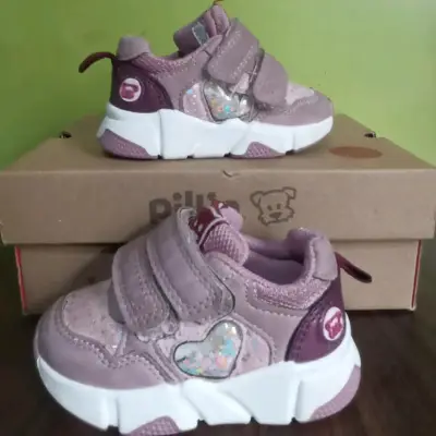 Zapatillas Bebé Niña Rosada Pillín Talla 19 - miniatura 1