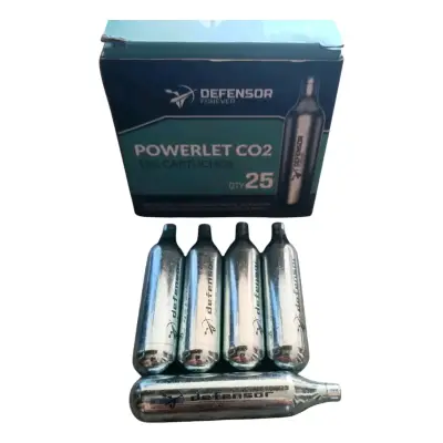 Cartuchos de Gas CO2 - 12 gramos (Pack de 25 unid) - miniatura 1