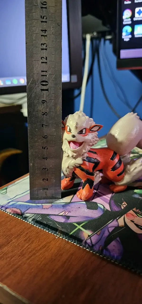 Figura Arcanine Pokémon - 2