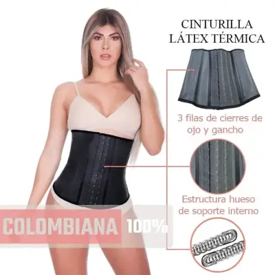Cinturilla de látex térmica colombiana - miniatura 1