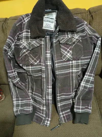 Chaqueta de lana a cuadros Glenwood para hombre - miniatura 1