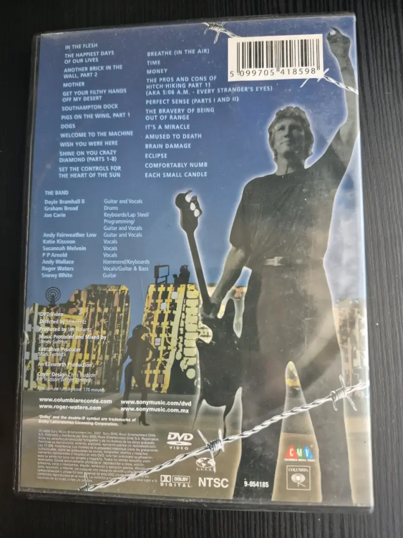 DVD Roger Waters In The Flesh - Live - 2
