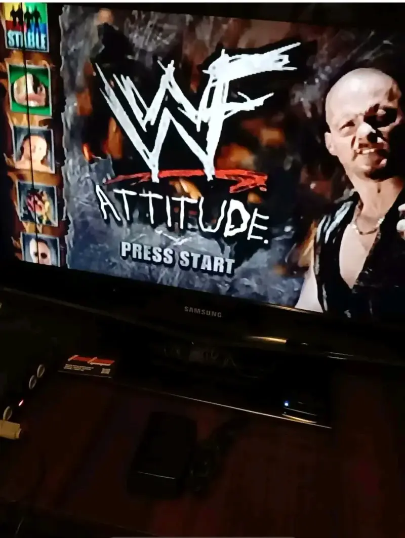 Cartucho Juego WWF Attitude para Nintendo 64 - 4