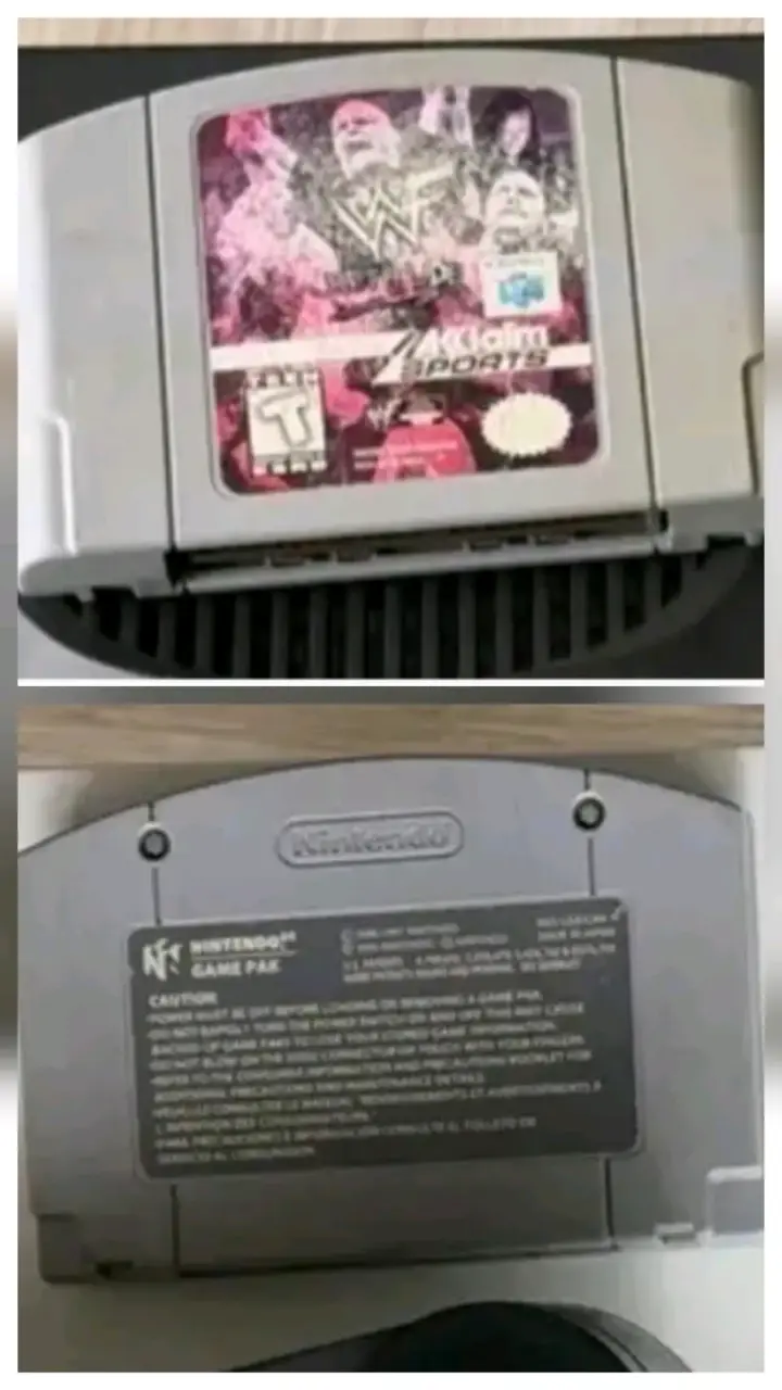 Cartucho Juego WWF Attitude para Nintendo 64 - 5