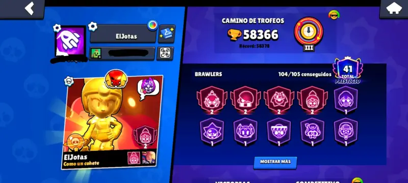Cuenta de Brawl (UNICO DUEÑO) - 2