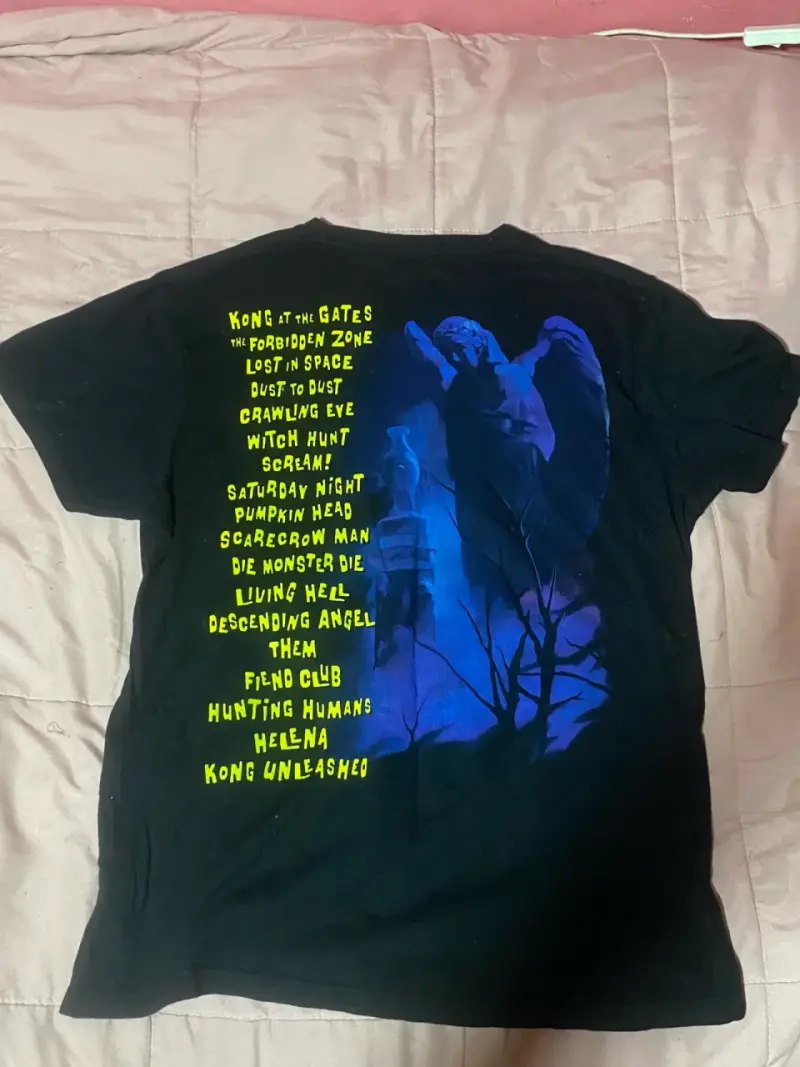 Polera Misfits Famous Monsters Negra Talla L - 2