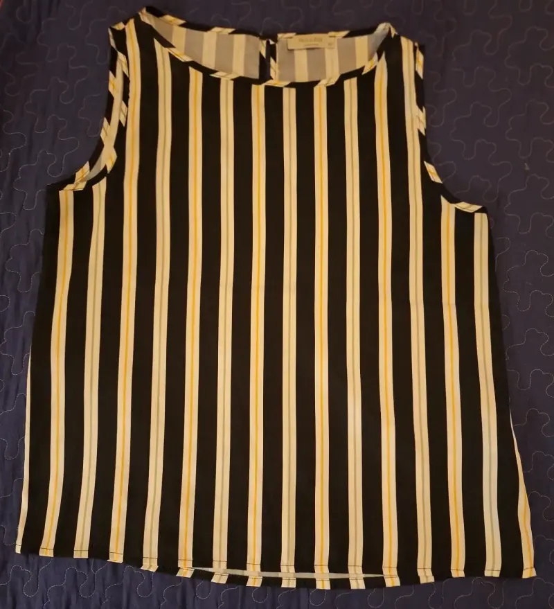 Blusa sin mangas a rayas Privilege