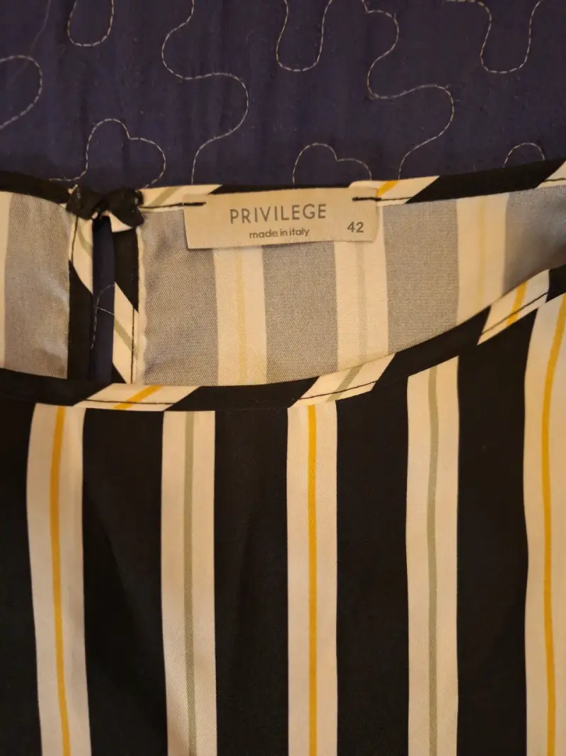 Blusa sin mangas a rayas Privilege - 2