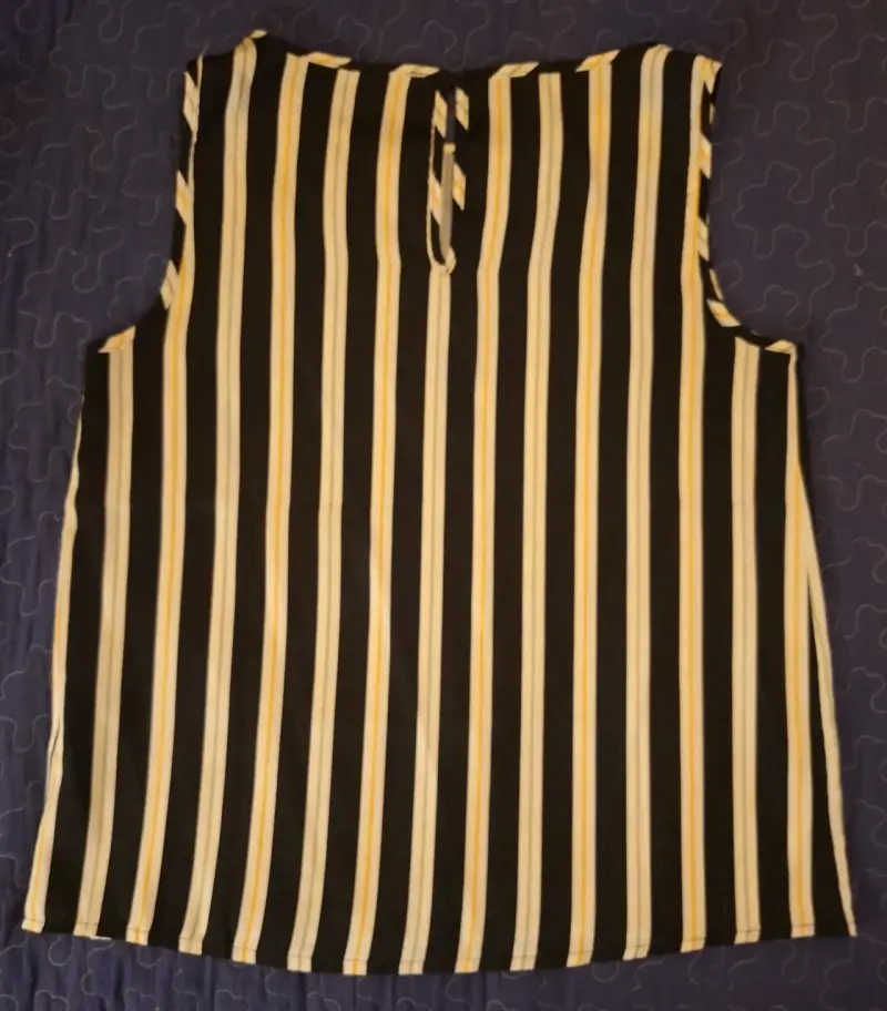 Blusa sin mangas a rayas Privilege - 3