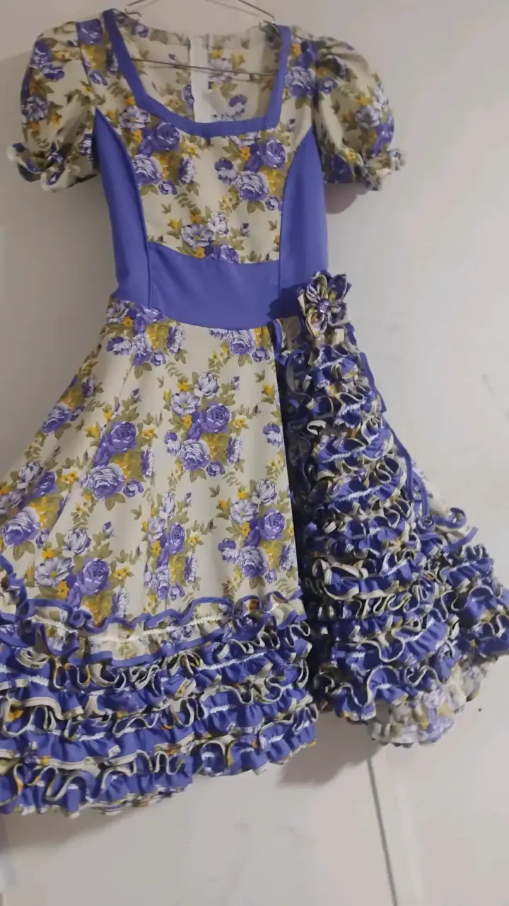 Vestido de huasa con Volantes - 2