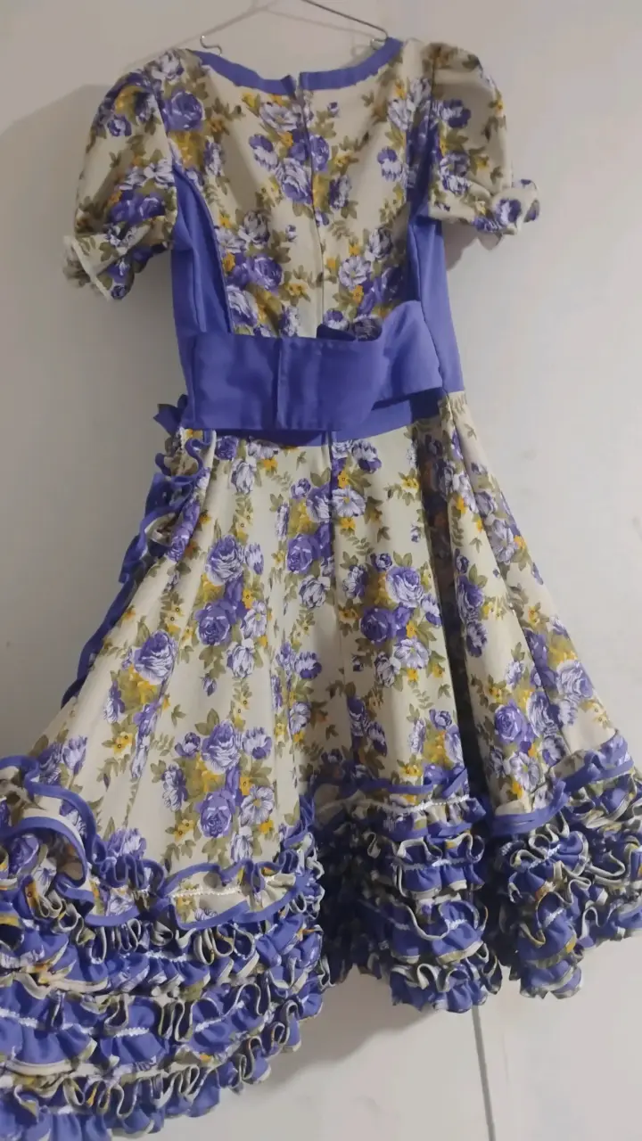 Vestido de huasa con Volantes - 3