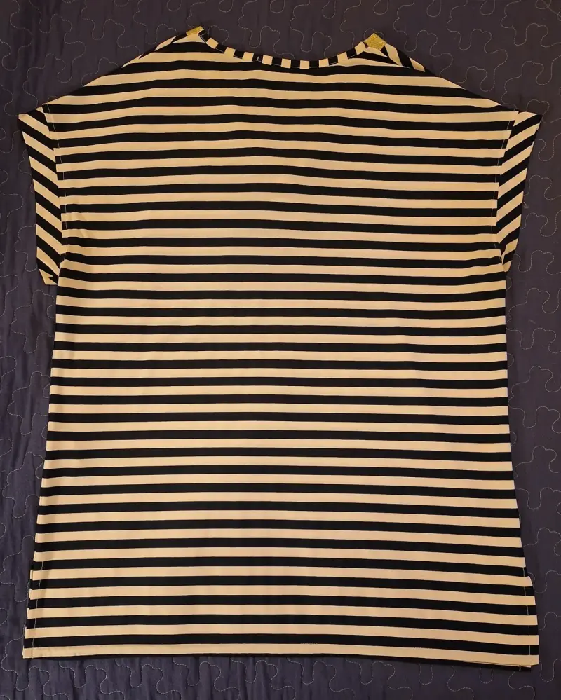 Polera a rayas Privilege con bolsillo - 3