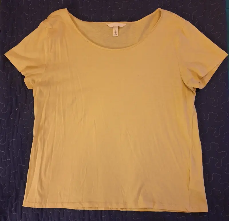 Polera Amarilla H&M Talla L
