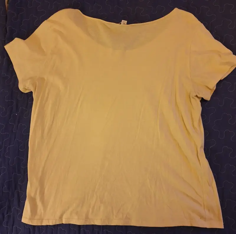 Polera Amarilla H&M Talla L - 3