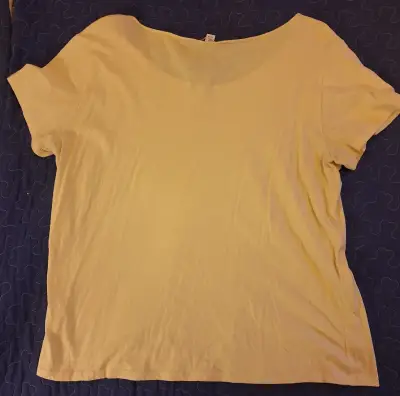 Polera Amarilla H&M Talla L - miniatura 3