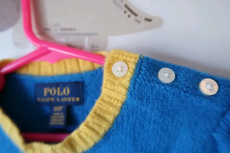 Vestido de lana a rayas Polo Ralph Lauren para niña - 2