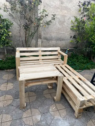 Juego de Terraza de madera chilena - miniatura 1