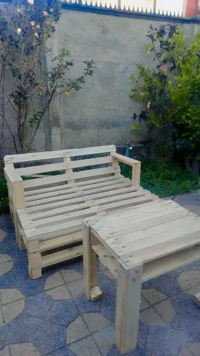 Juego de Terraza de madera chilena - miniatura 2