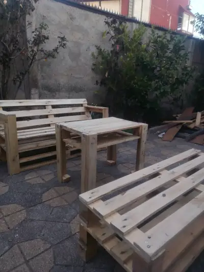 Juego de Terraza de madera chilena - miniatura 3