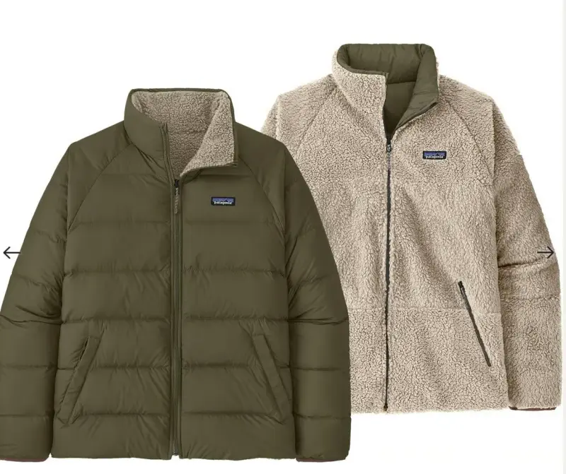 Chaqueta reversible Patagonia de plumas,700-fill - 1