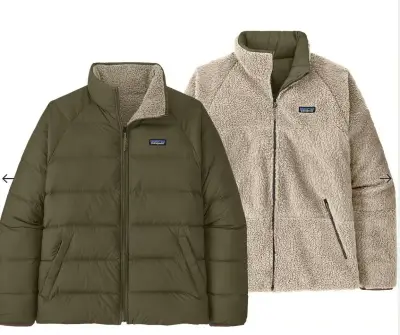 Chaqueta reversible Patagonia de plumas,700-fill - miniatura 1