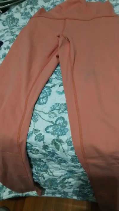 Pantalones deportivos color salmón para mujer - miniatura 2
