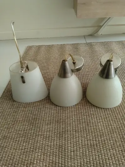 Lámparas colgantes de vidrio esmerilado - miniatura 1