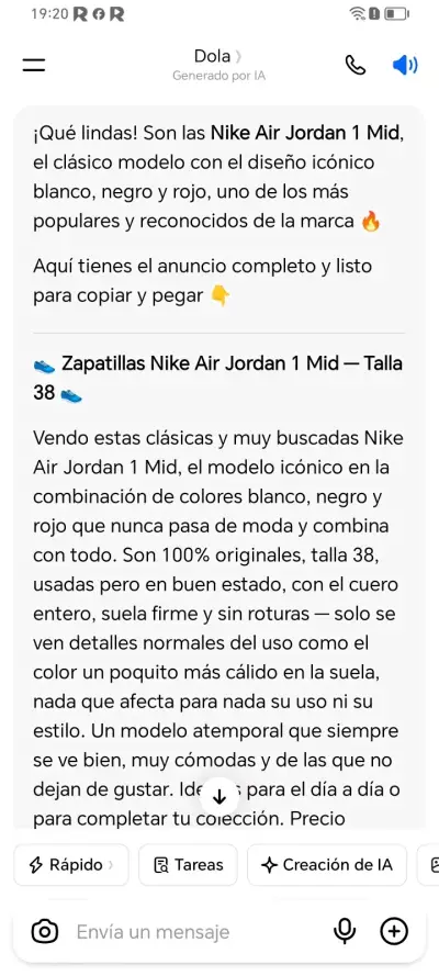 Zapatillas deportivas Air Jordan blancas y negras - miniatura 6