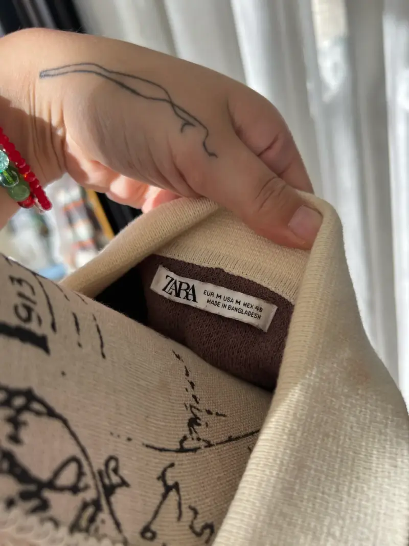 Polera Polo Rayada Zara Multicolor - 3