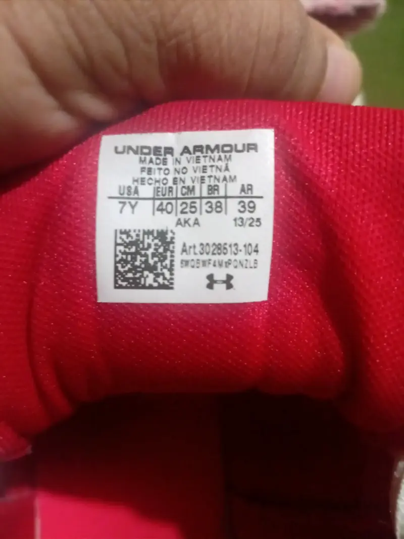 Zapatillas deportivas Under Armour rojas y blancas - 3