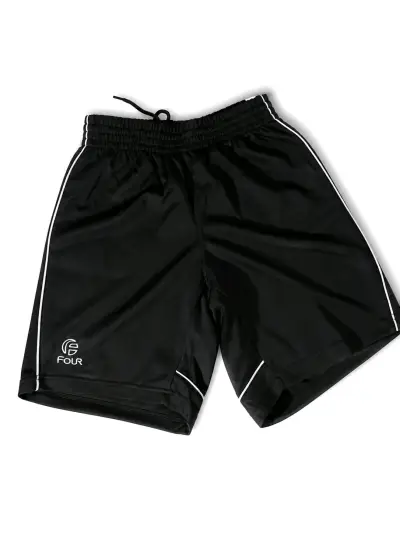 Shorts deportivos de  negrisa con acolchado Four - miniatura 1