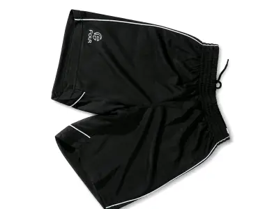 Shorts deportivos de  negrisa con acolchado Four - miniatura 2