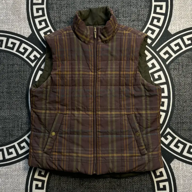 Chaqueta sin mangas reversible chaps
