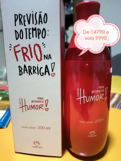 Body Splash Natura Meu Primeiro Humor 200ml - miniatura 1